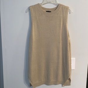 Tank Top Styled Sweater